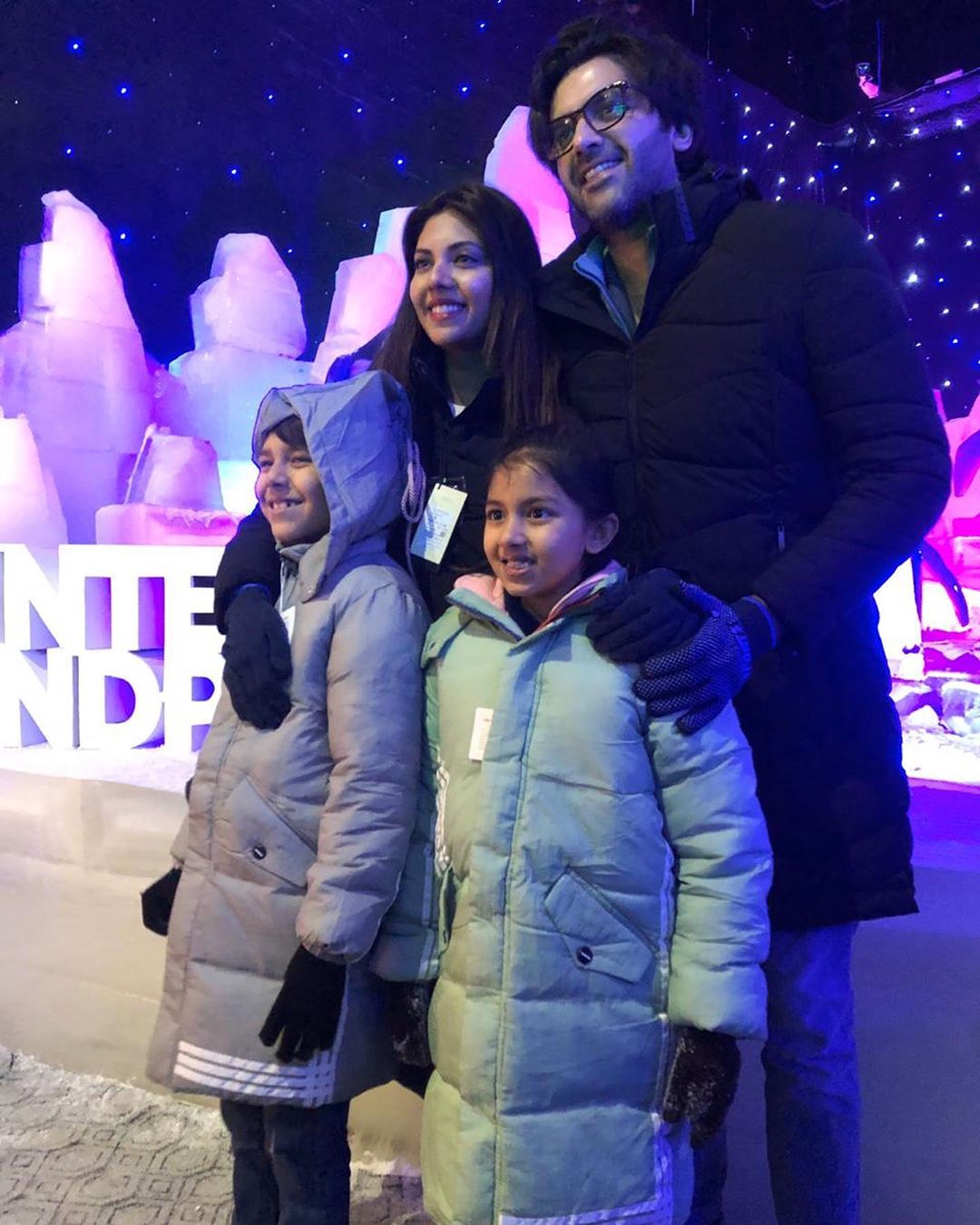 Celebrities Spotted at the Launch of Winter Land Karachi