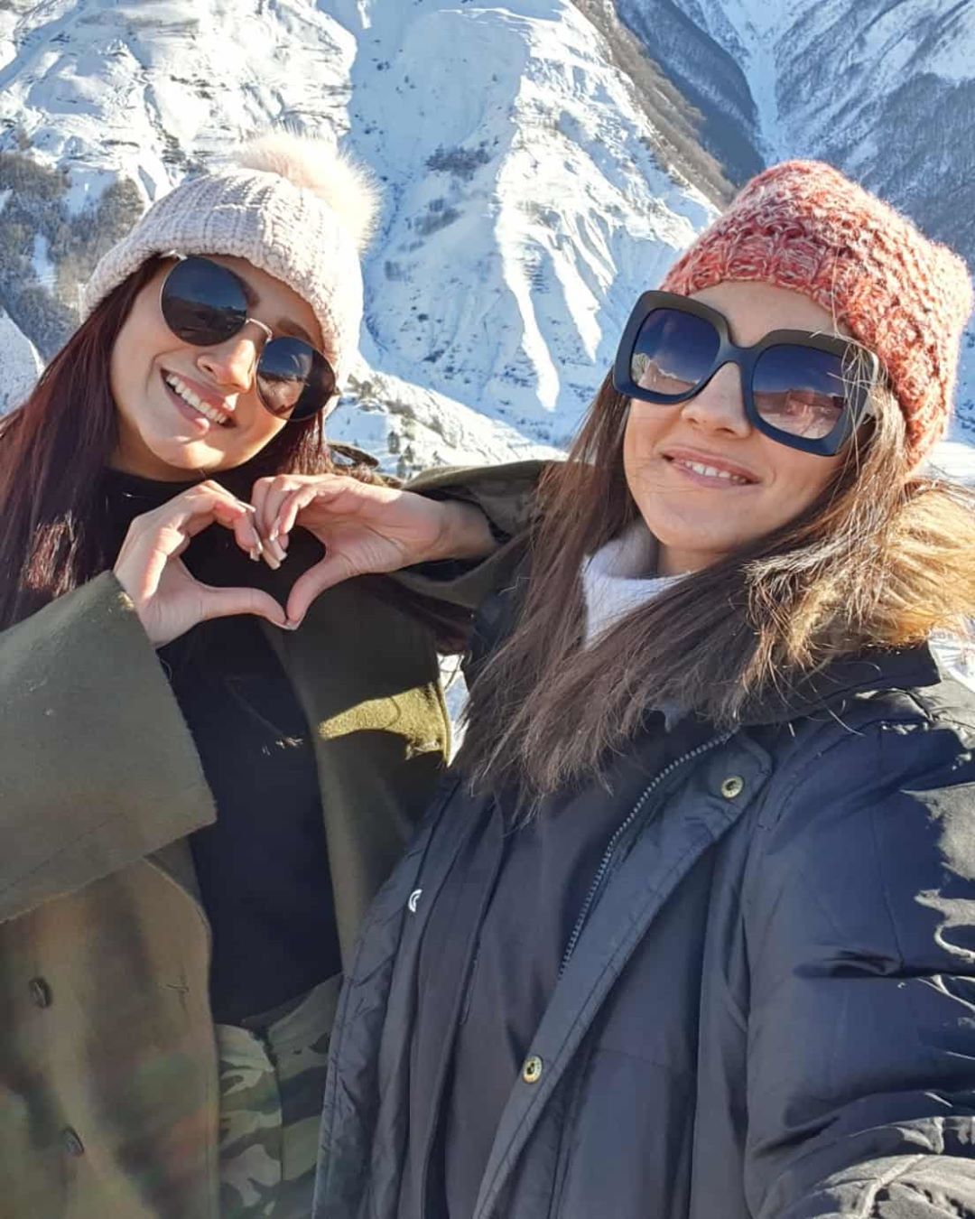 Actress Zarnish Khan Enjoying Winter Vacations with Her Friend in Georgia