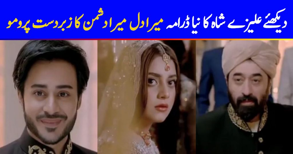 Promos of Alizeh Shah, Noaman Sami and Yasir Nawaz starrer Mera Dil Mera Dushman are out now