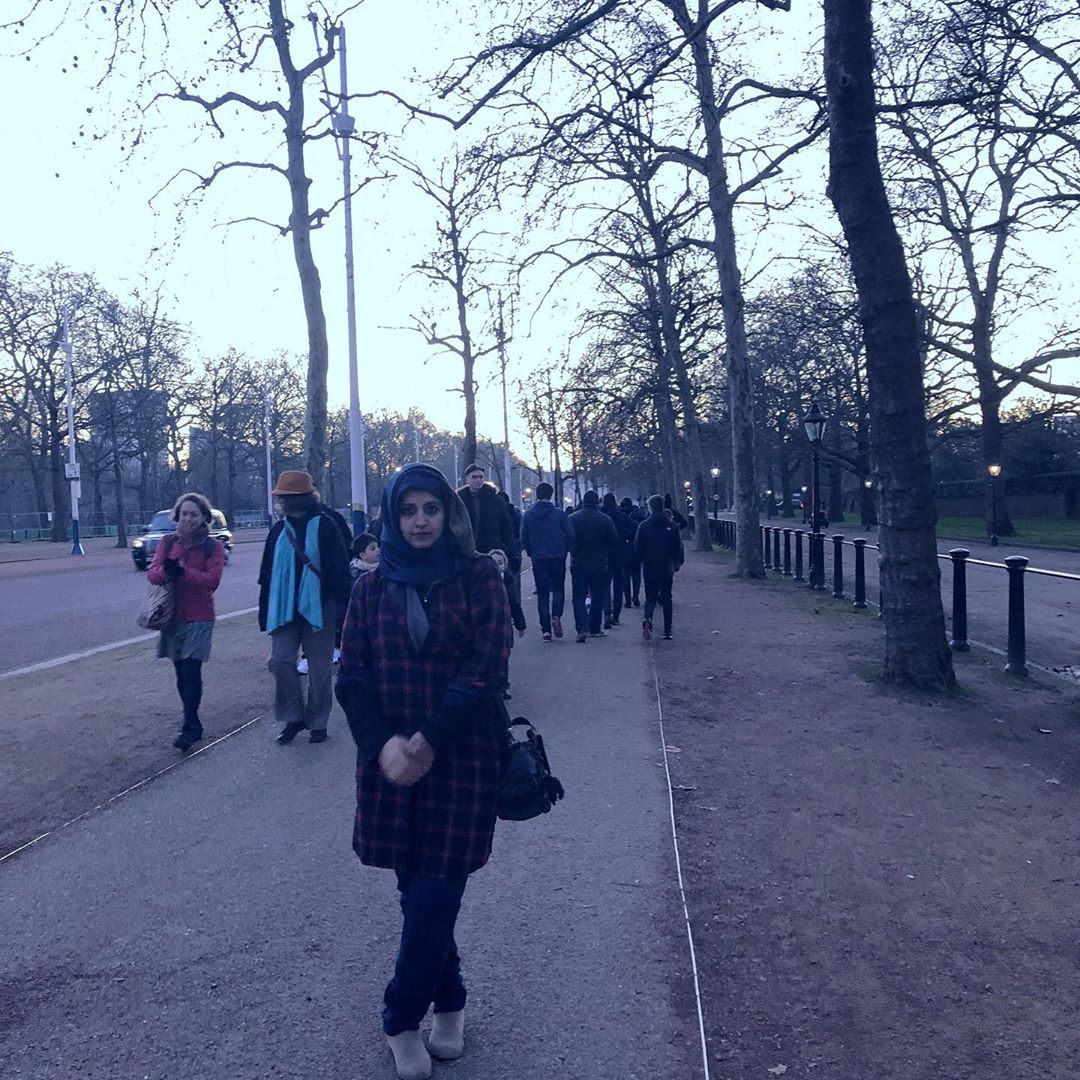 Bushra Amir Enjoyiing Winter Vacations with her Family in London