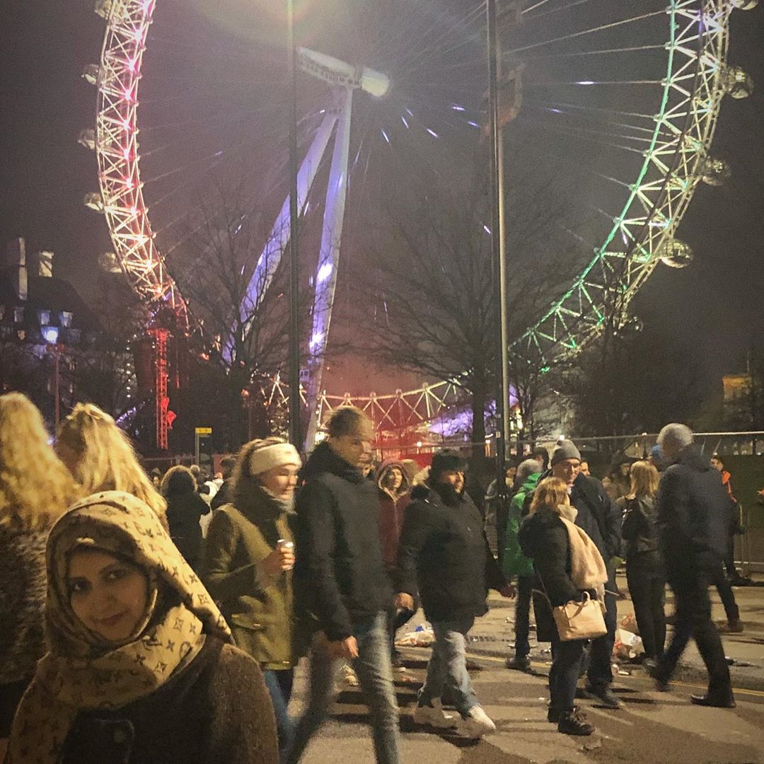 Bushra Amir Enjoyiing Winter Vacations with her Family in London