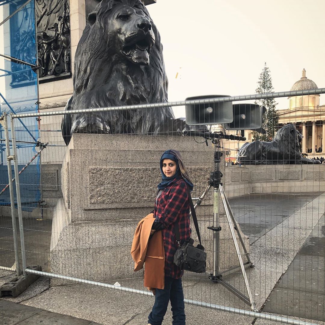 Bushra Amir Enjoyiing Winter Vacations with her Family in London