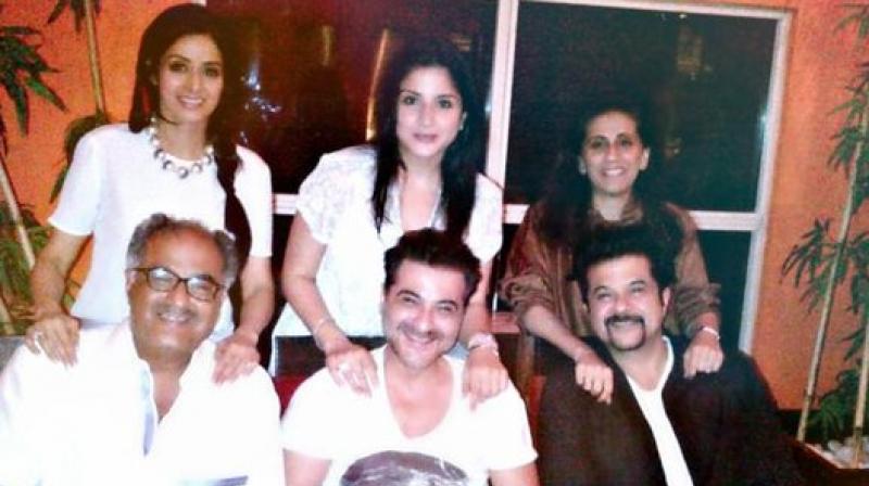 Family Photos of Anil Kapoor and the Family!