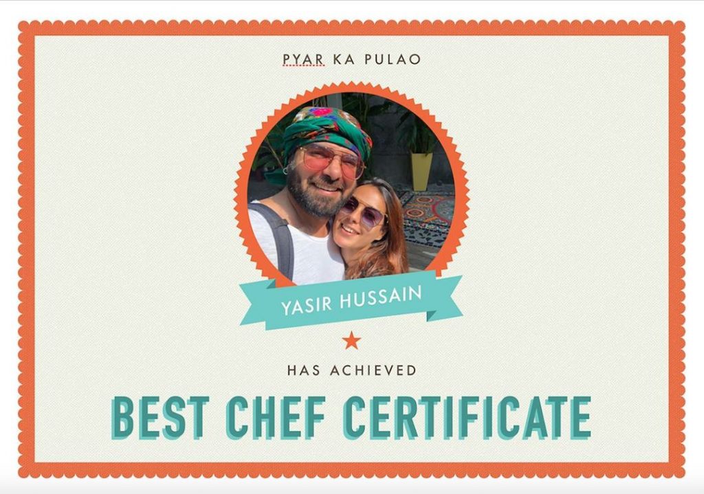 Yasir Hussain Cooks For Wife Iqra Aziz