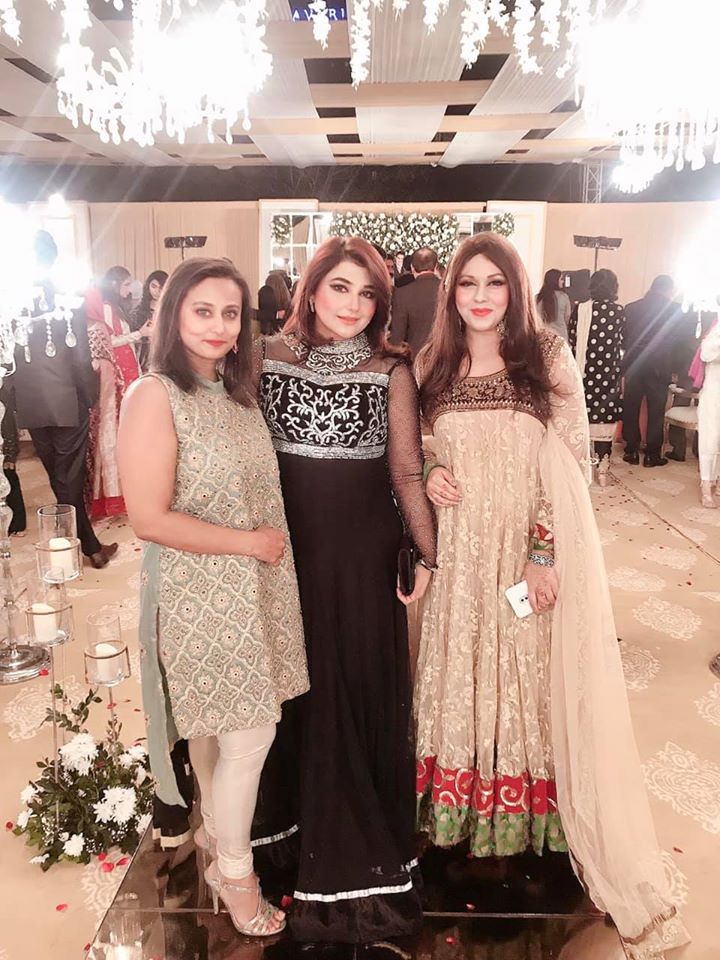 Beautiful Clicks of Javeria and Saud at a Recent Wedding Event