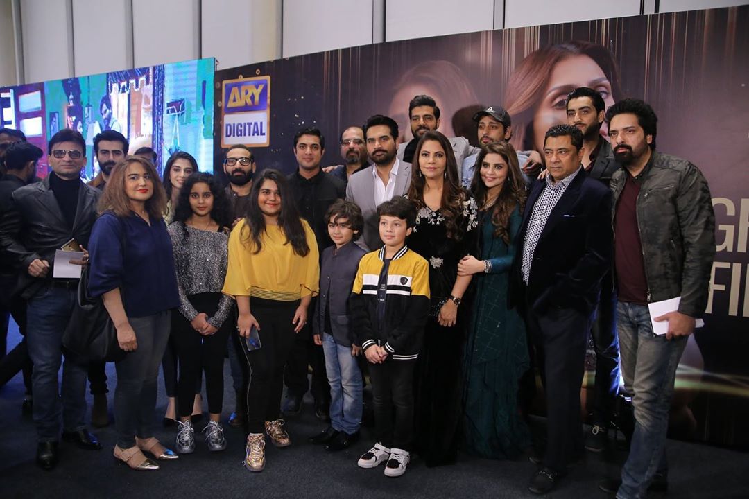 Cast of Drama Meray Pass Tum Ho with Fans at Cinepax Cinema Karachi
