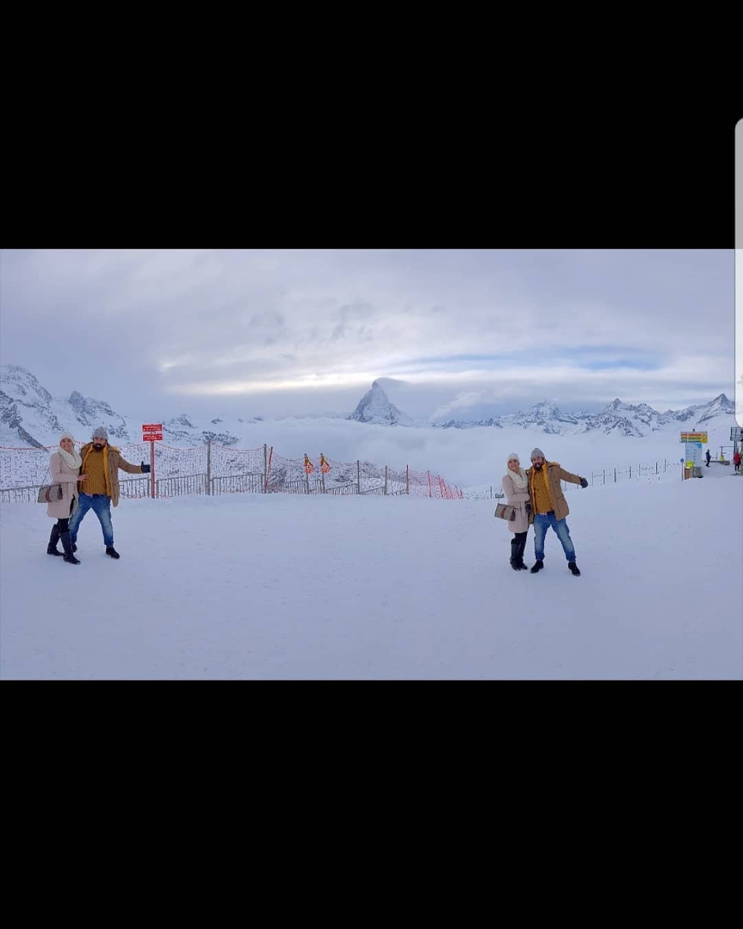 Beautiful Couple Nida Yasir and Yasir Nawaz Pictures from Switzerland