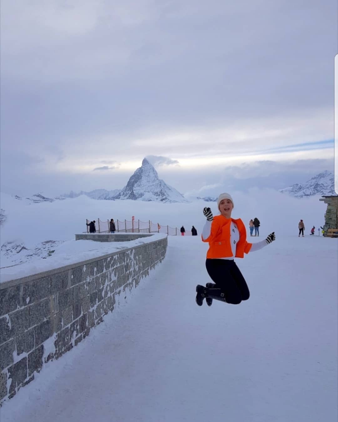 Beautiful Couple Nida Yasir and Yasir Nawaz Pictures from Switzerland