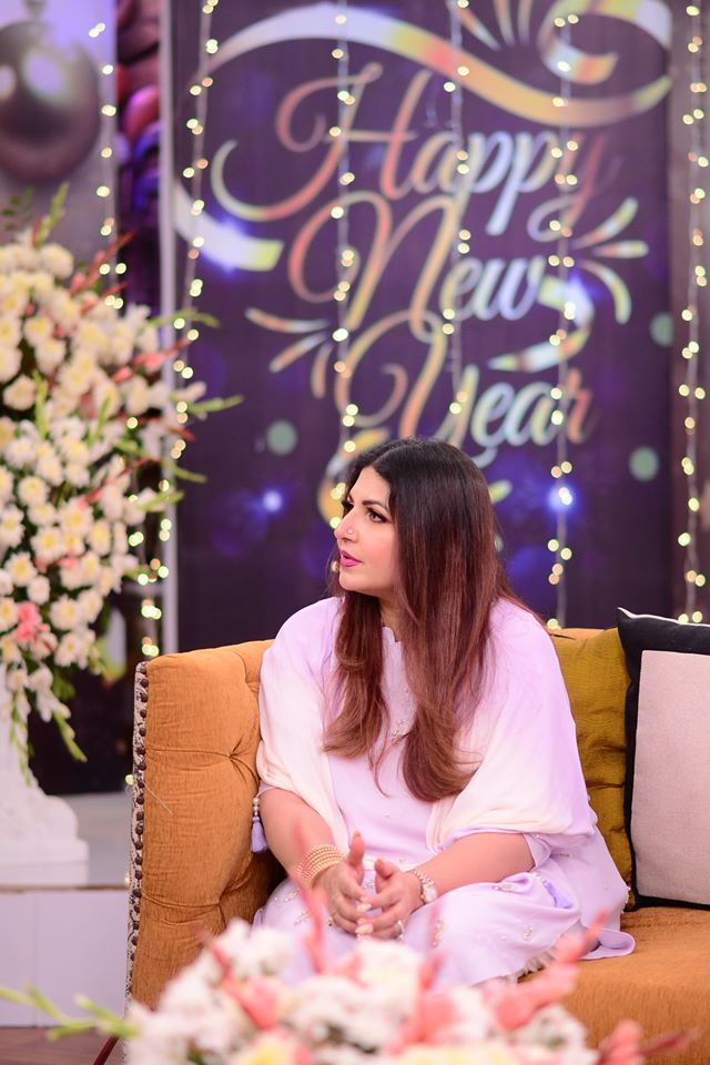 Shagufta Ijaz and Javeria Saud with their Daughters in Nida Yasir Morning Show