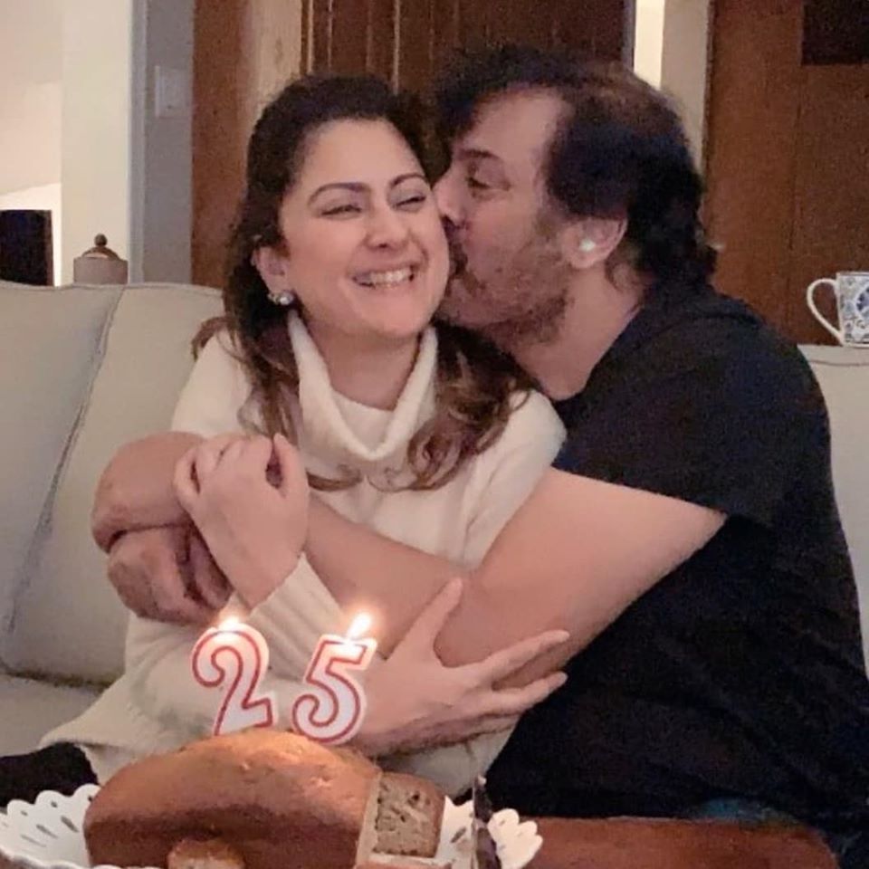 Actor Nauman Ijaz with Wife Celebrated their 25th Wedding Anniversary