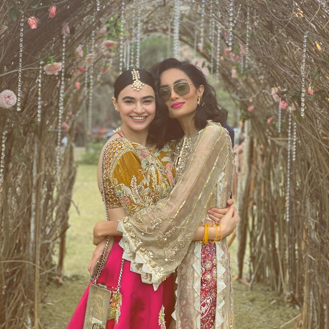 Actress Saheefa Jabbar Spotted at a Recent Wedding Event