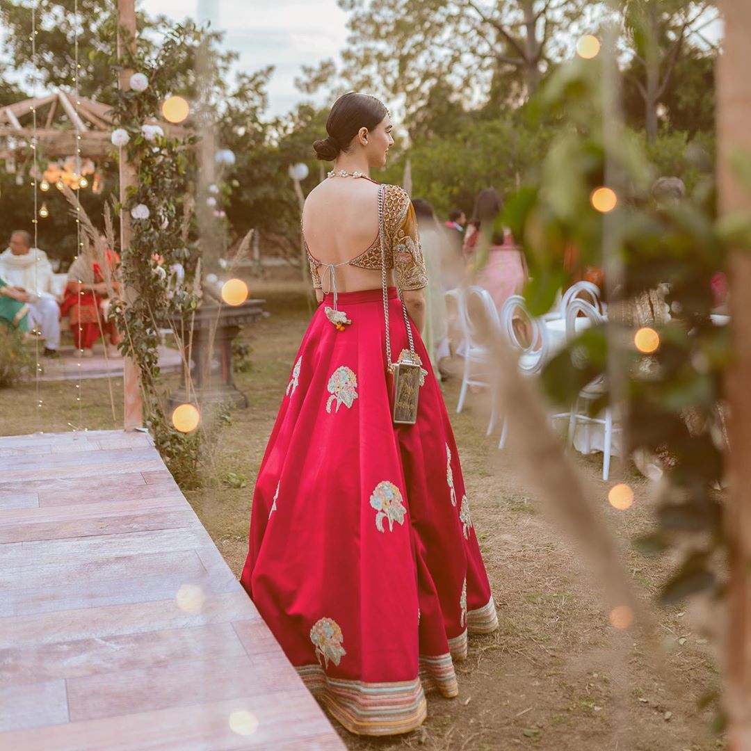 Actress Saheefa Jabbar Spotted at a Recent Wedding Event