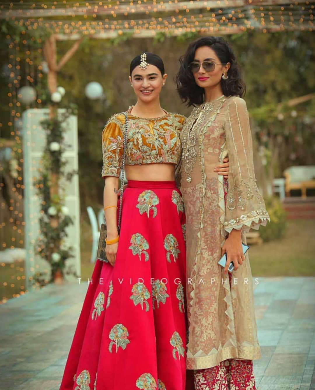 Actress Saheefa Jabbar Spotted at a Recent Wedding Event