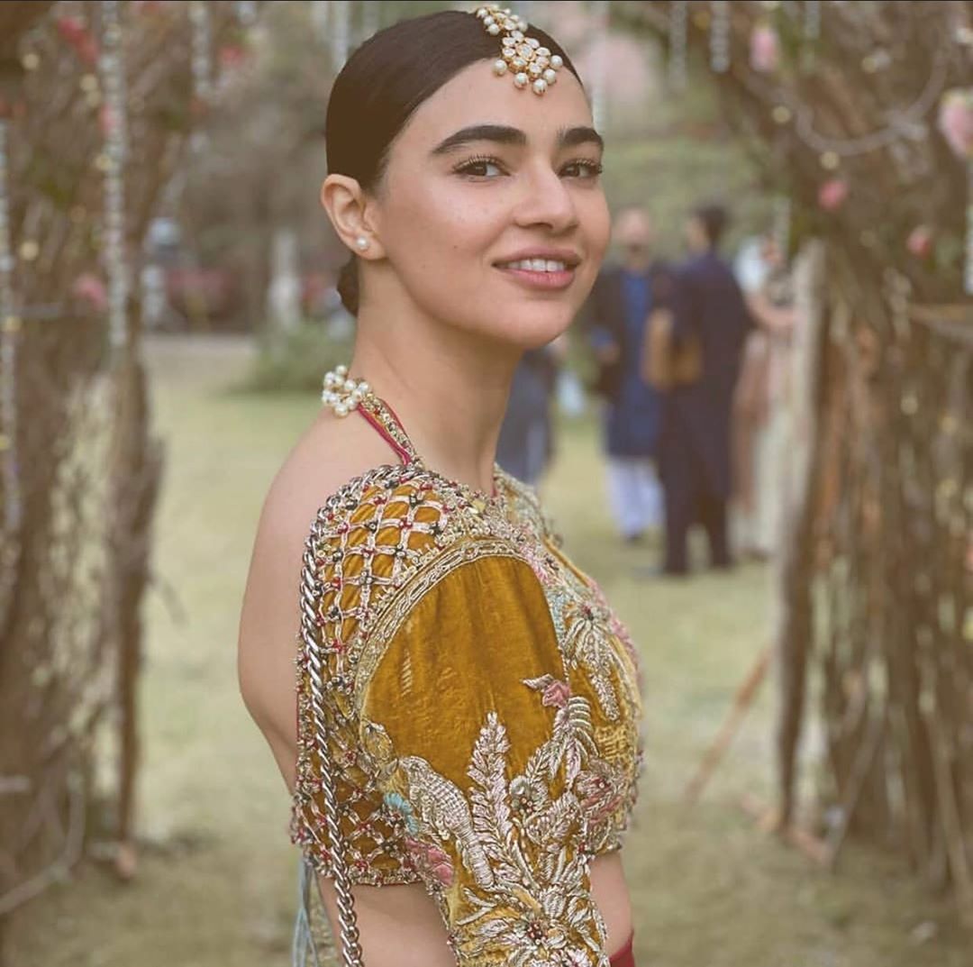 Actress Saheefa Jabbar Spotted at a Recent Wedding Event