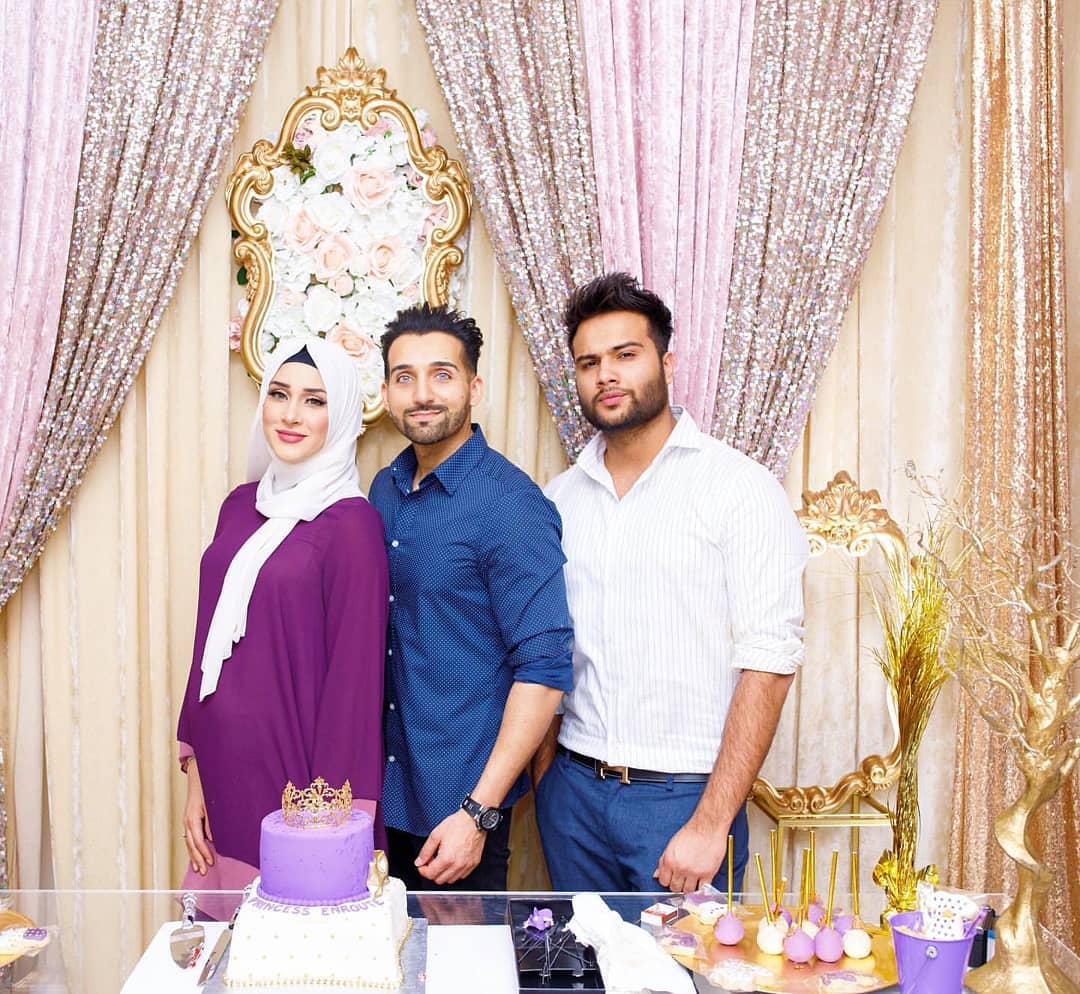 Youtubers Sham Idrees Wife Froggy Baby Shower Pictures