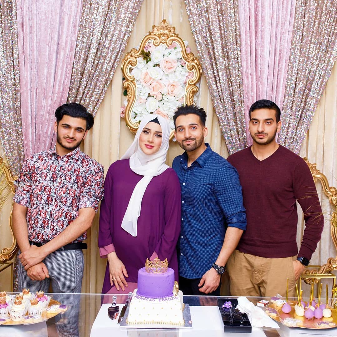 Youtubers Sham Idrees Wife Froggy Baby Shower Pictures