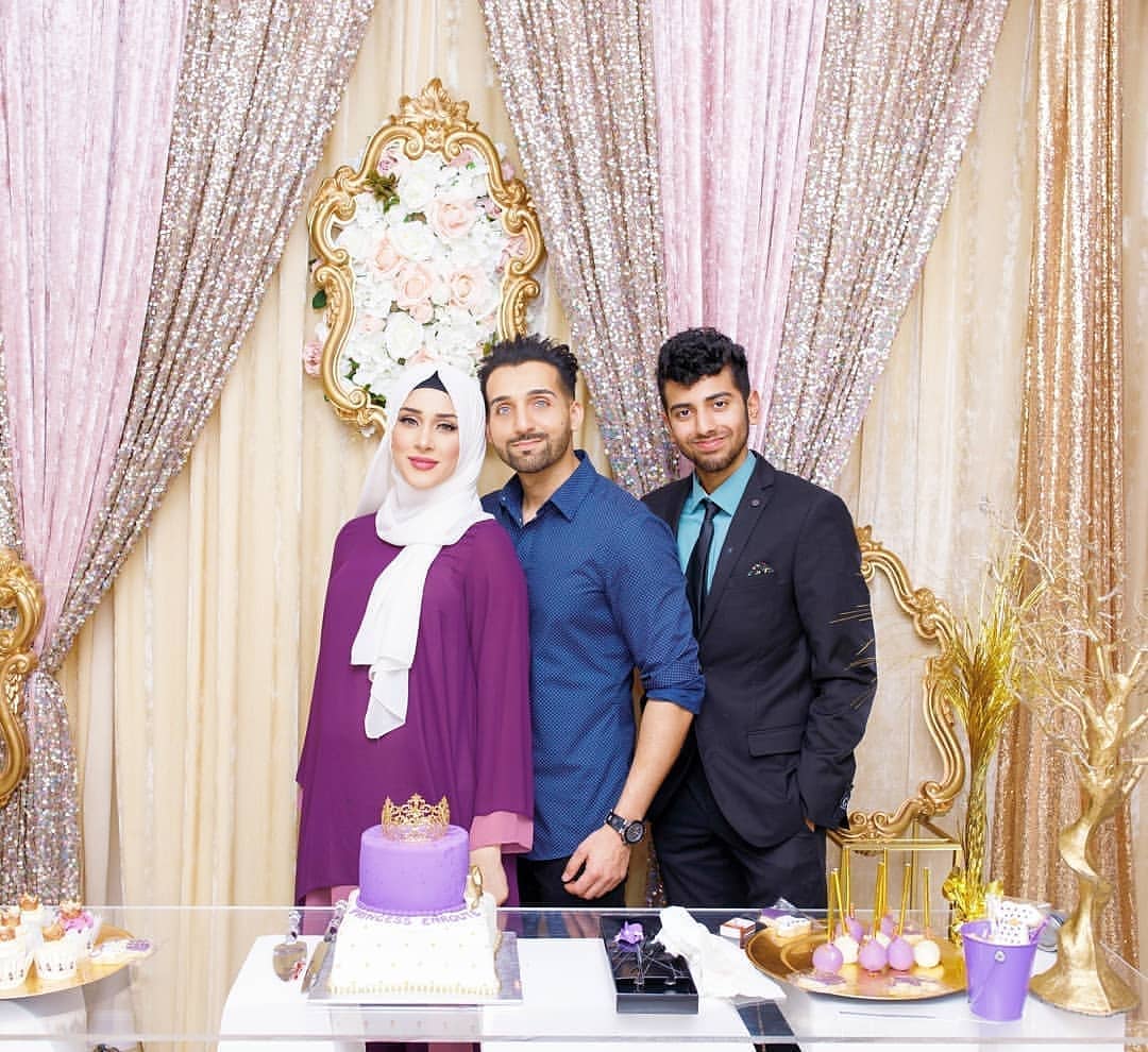 Youtubers Sham Idrees Wife Froggy Baby Shower Pictures