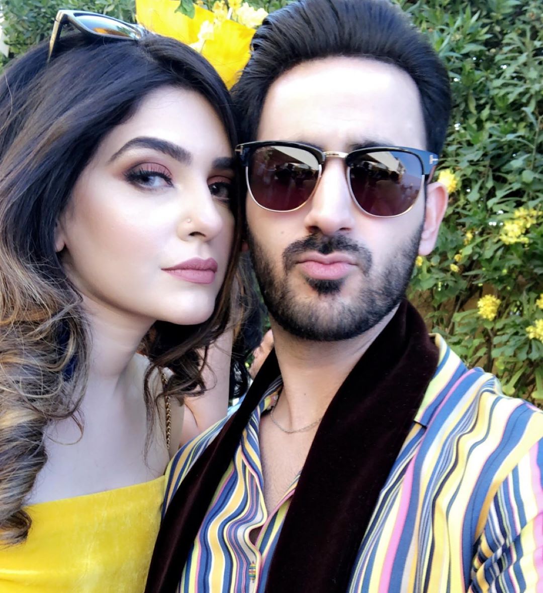 Actor Shan Baig Latest Clicks with his Wife Michelle