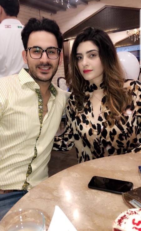 Actor Shan Baig Latest Clicks with his Wife Michelle