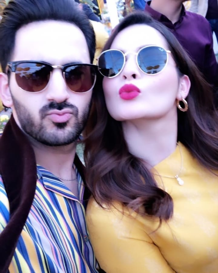 Actor Shan Baig Latest Clicks with his Wife Michelle