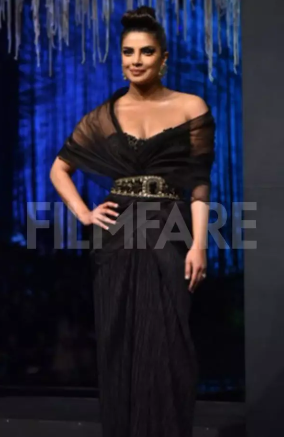Priyanka Chopra Jonas Flaunts in Black as a Showstopper