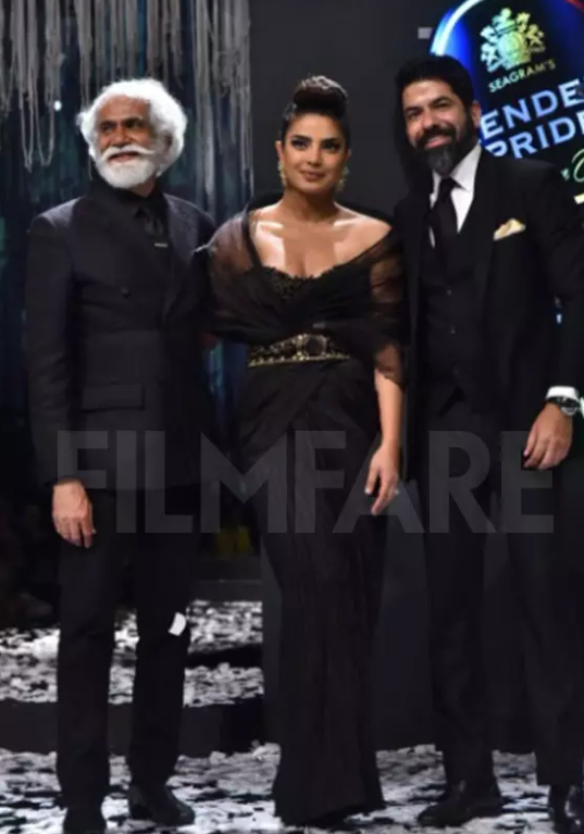 Priyanka Chopra Jonas Flaunts in Black as a Showstopper