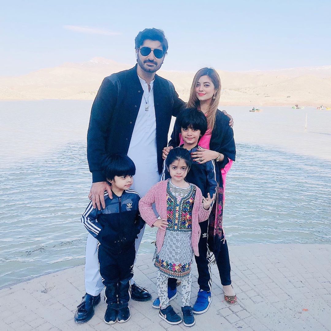 Beautiful Pictures of Syed Jibran with Wife Afifa Jibran from Road Trip to Quetta