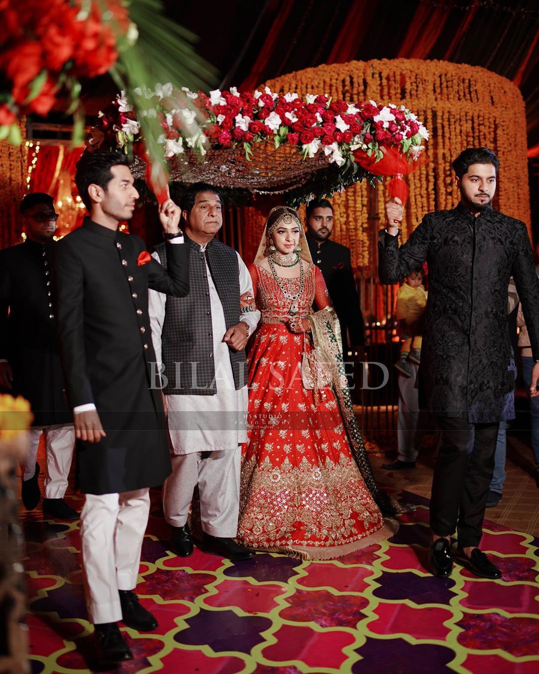 Actress Maya Ali's Brother Afnan Qureshi Wedding HD Pictures