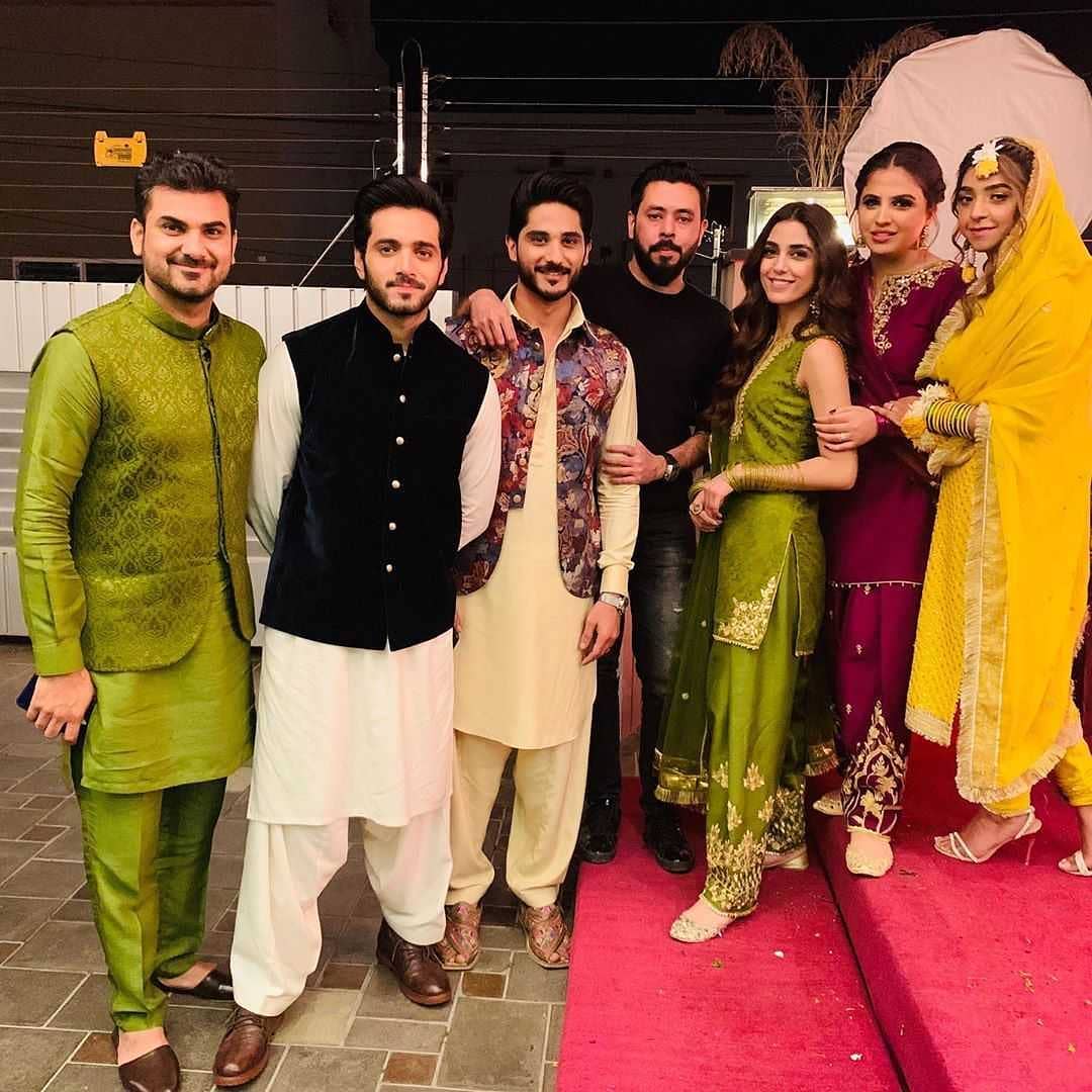 Maya Ali’s Brother Afnan Qureshi Beautiful Mayoun Pictures