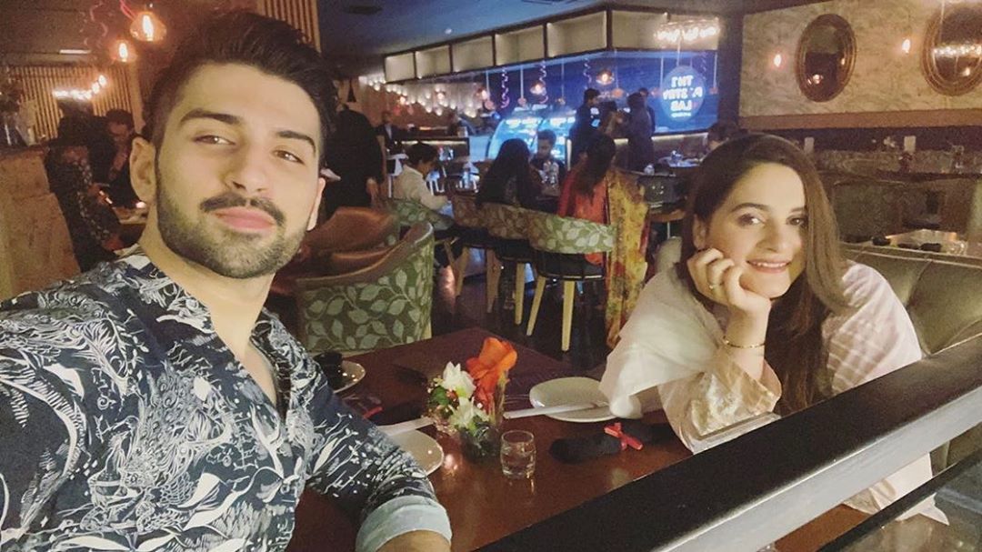 Latest Beautiful Pictures of Aiman Khan and Muneeb Butt