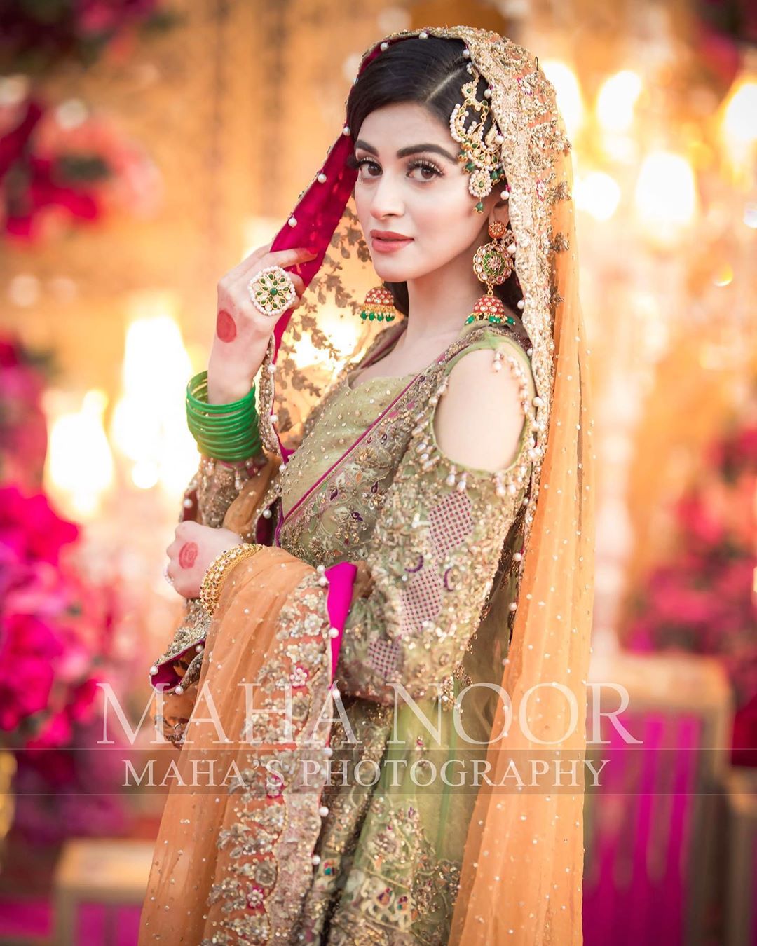 Beautiful Bridal Photo Shoot of Actress Anmol Baloch