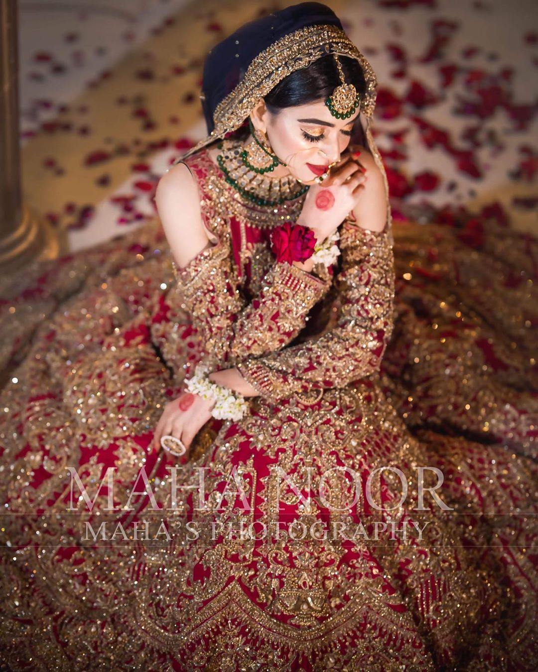 Beautiful Bridal Photo Shoot of Actress Anmol Baloch