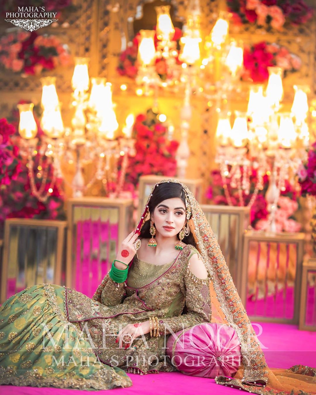 Beautiful Bridal Photo Shoot of Actress Anmol Baloch