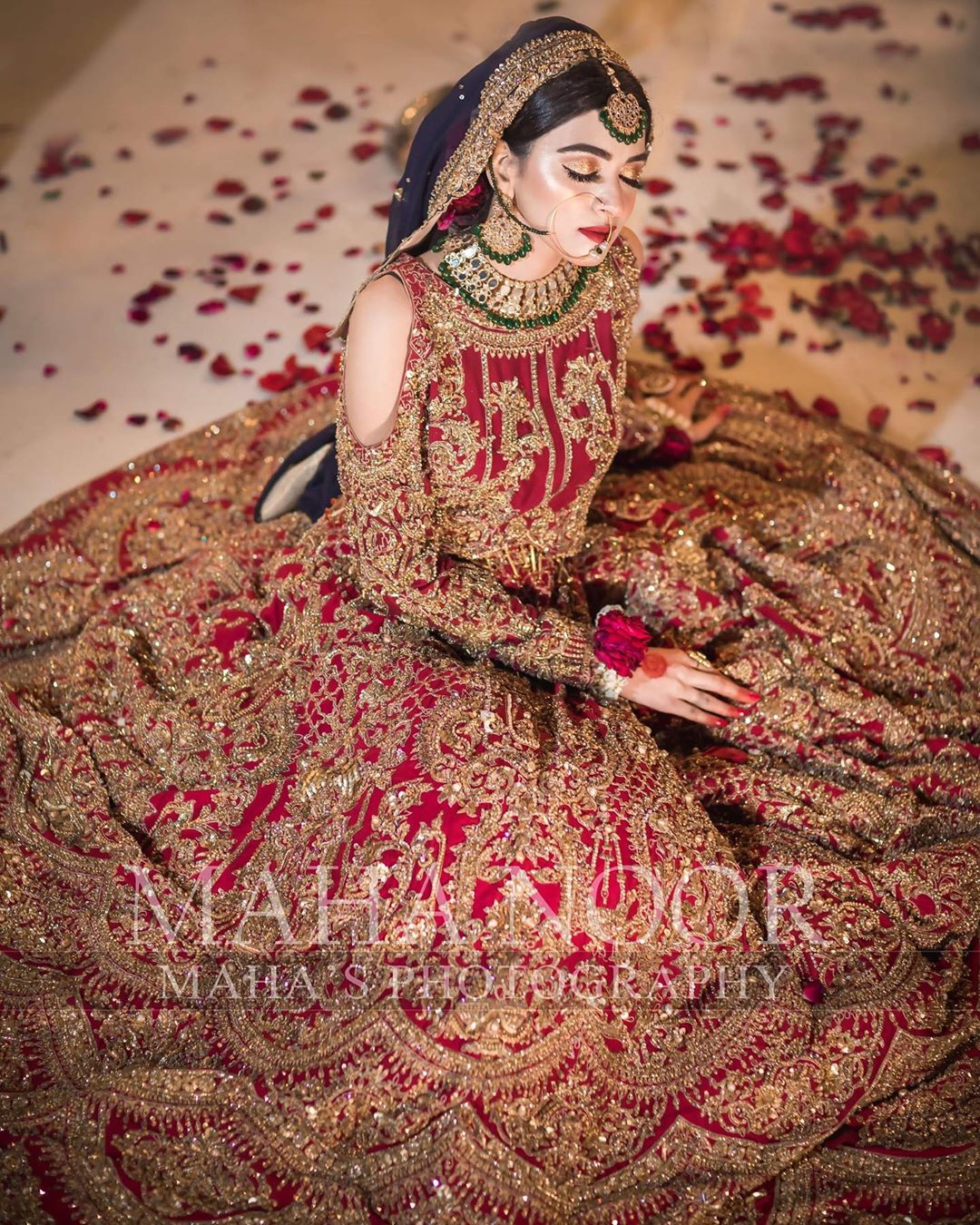 Beautiful Bridal Photo Shoot of Actress Anmol Baloch