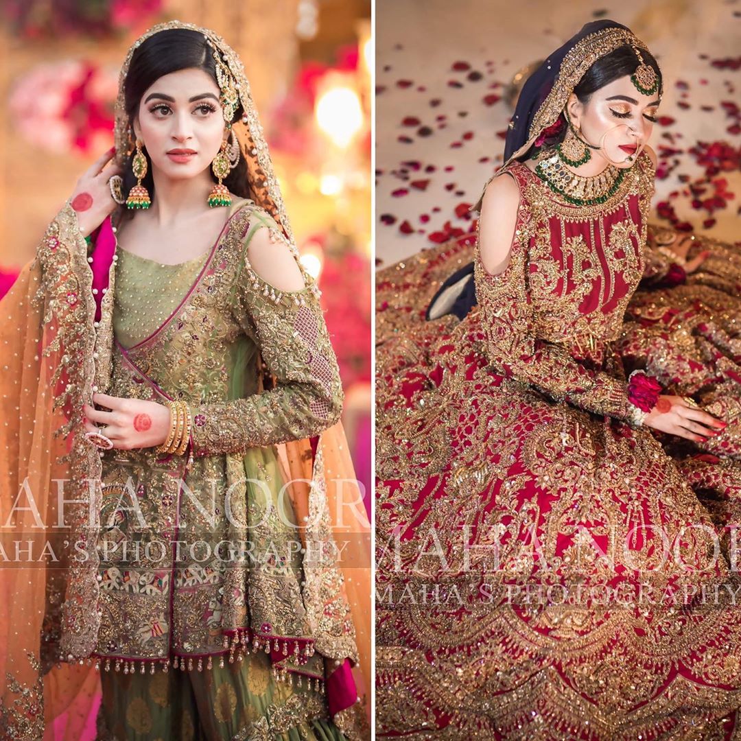 Beautiful Bridal Photo Shoot of Actress Anmol Baloch