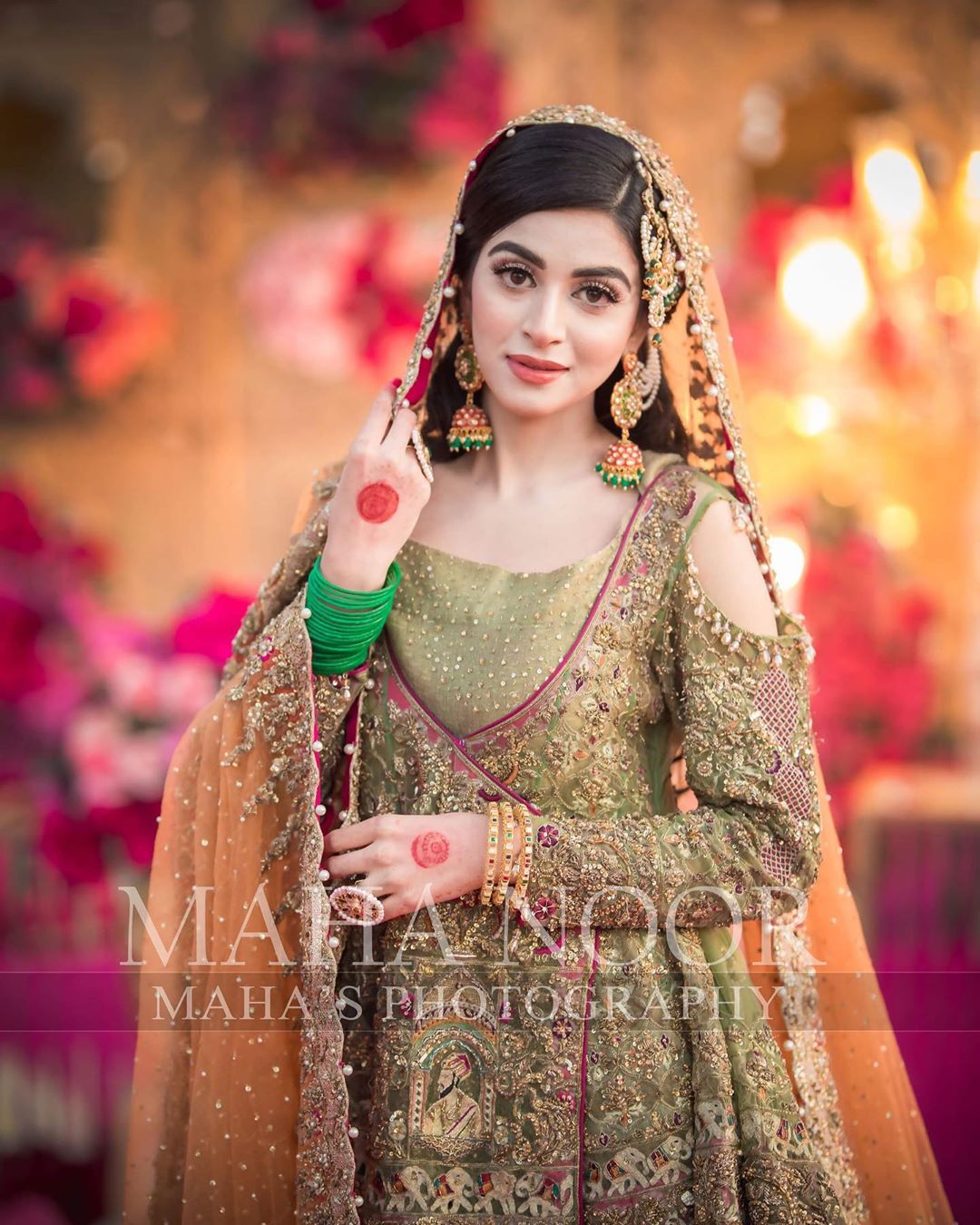 Beautiful Bridal Photo Shoot of Actress Anmol Baloch