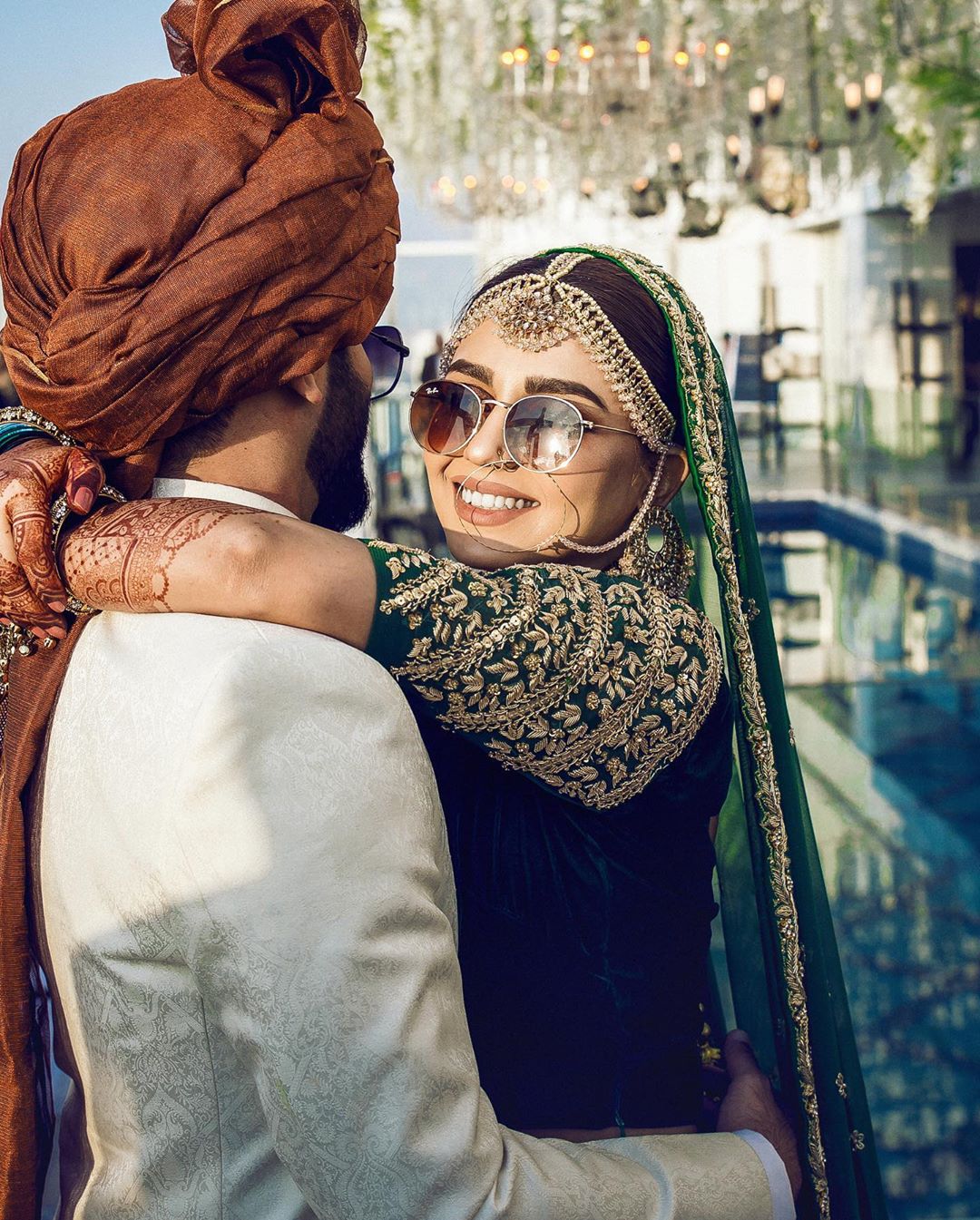 Actress Anumta Qureshi Beautiful Wedding Pictures
