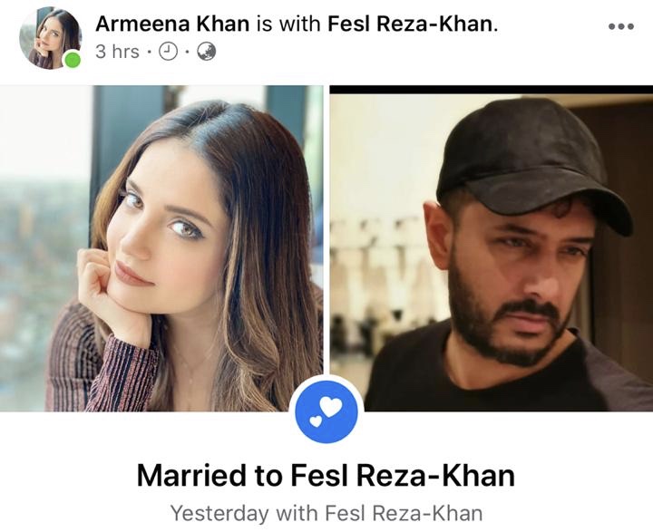 Armeena Khan Officially Announced About Her Marriage