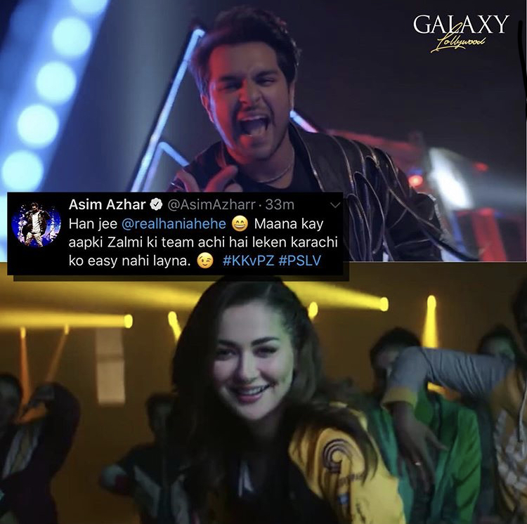 Hania Amir’s Response On Asim Azhar’s Victory Tweet