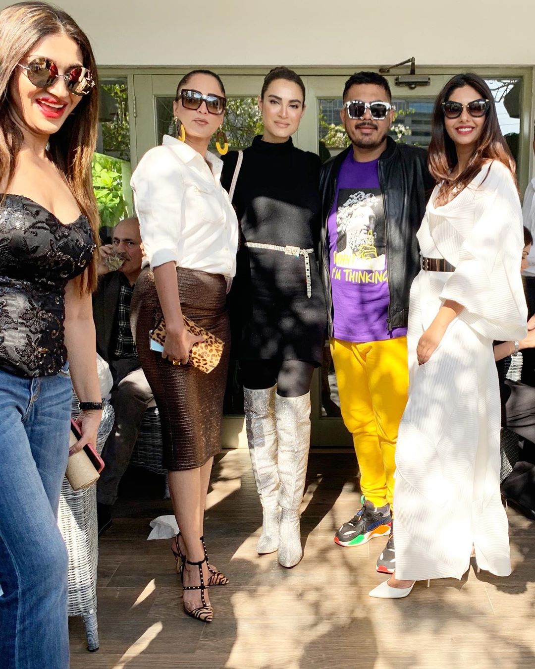 Showbiz Celebrities Spotted at a Brunch Hosted by Adnan Ansari
