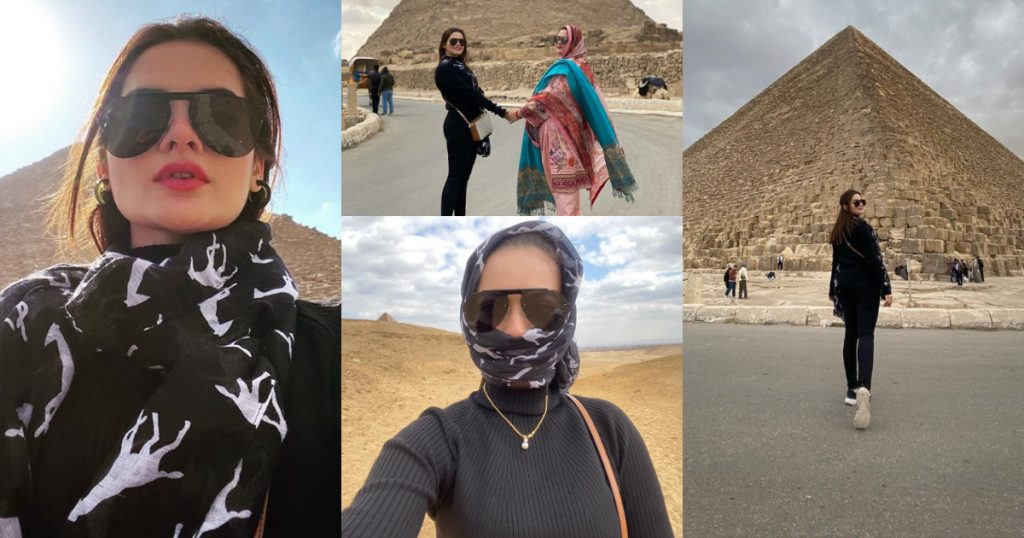 Minal Khan Enjoying Vacations with her Mother in Egypt