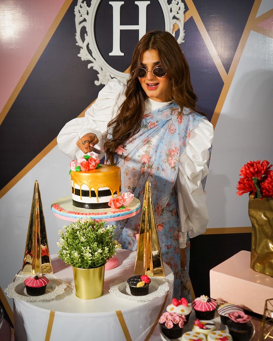 Beautiful Clicks from the Birthday Bash of Actress Hira Mani