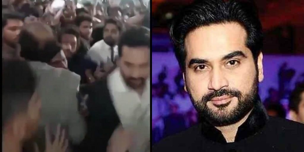 Humayun Saeed Mobbed By Crazy Fans In Multan
