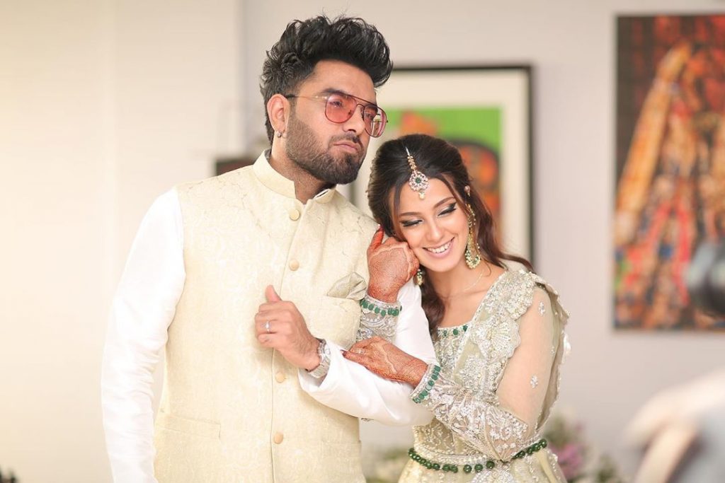 Iqra Aziz And Yasir Hussain Celebrate Valentine's Day