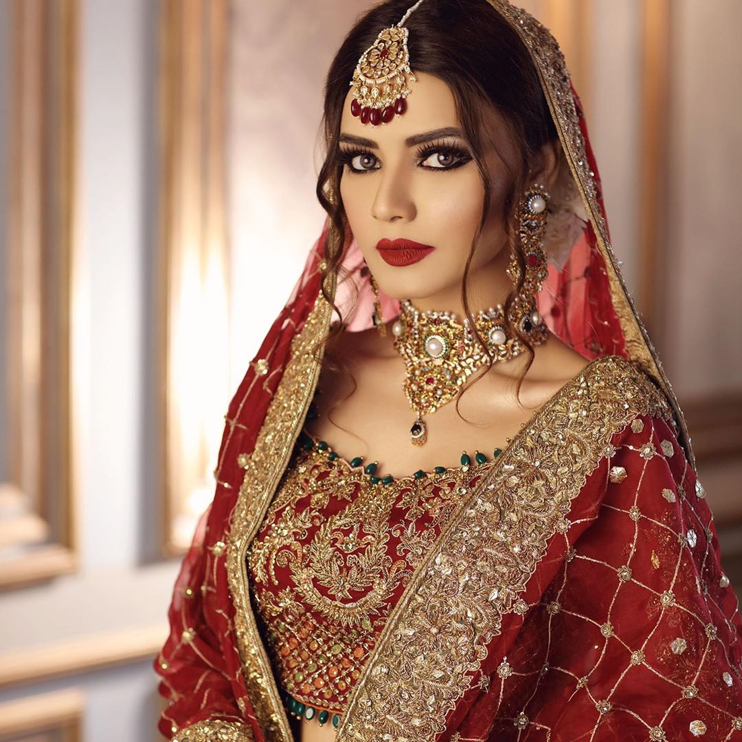 Beautiful Bridal Photo Shoot of Gorgeous Kiran Haq