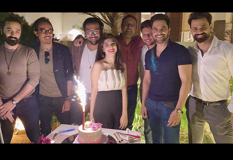 Maryam Nafees Celebrating Birthday With Her Friends