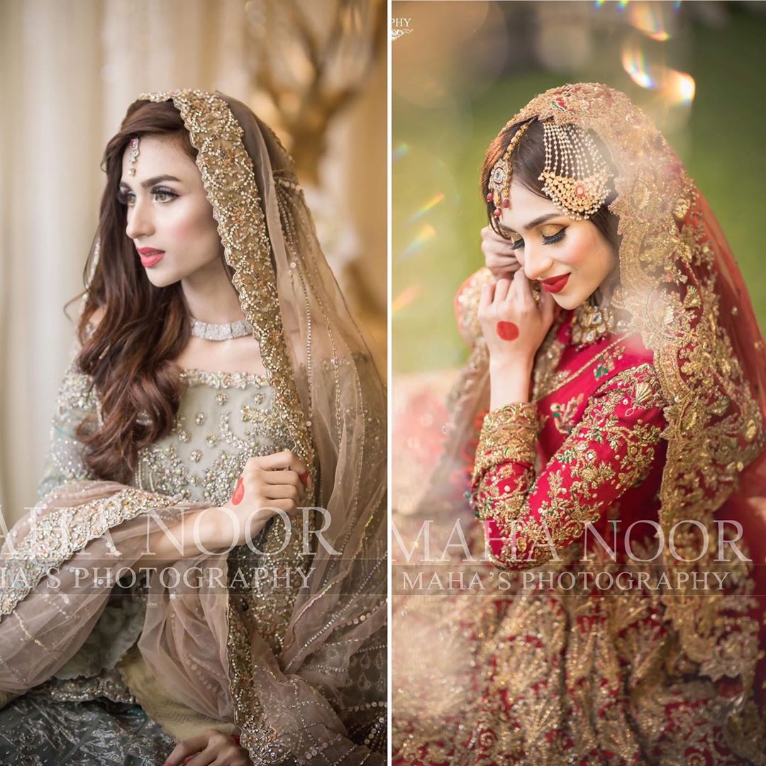 Actress Mashal Khan's Latest Beautiful Bridal Photo Shoot