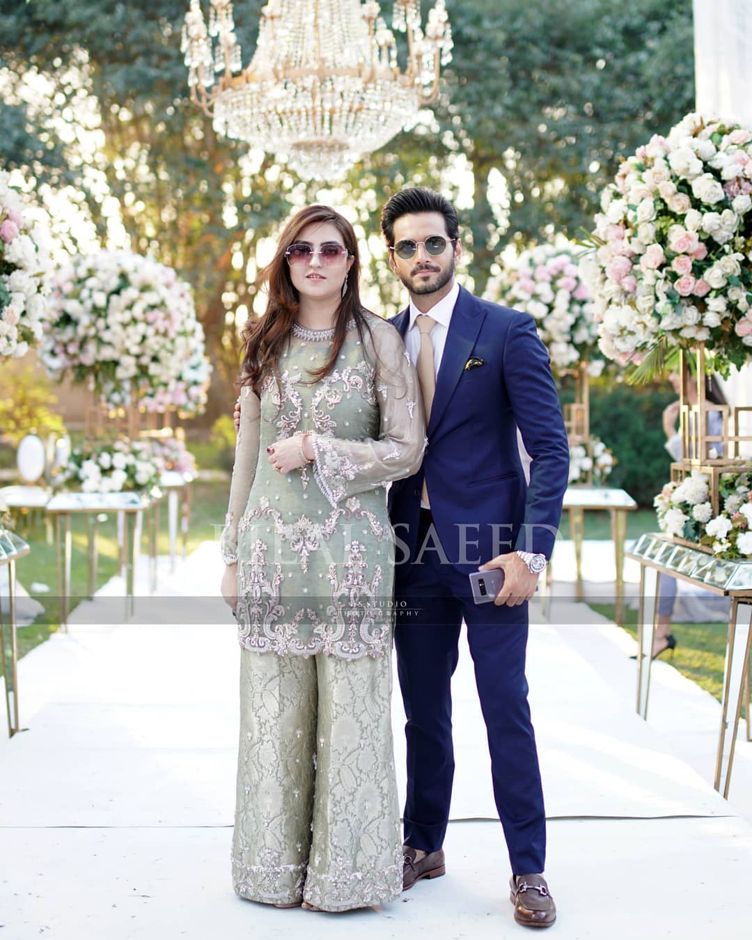 Beautiful Clicks of Maya Ali at her Brother Wedding Reception