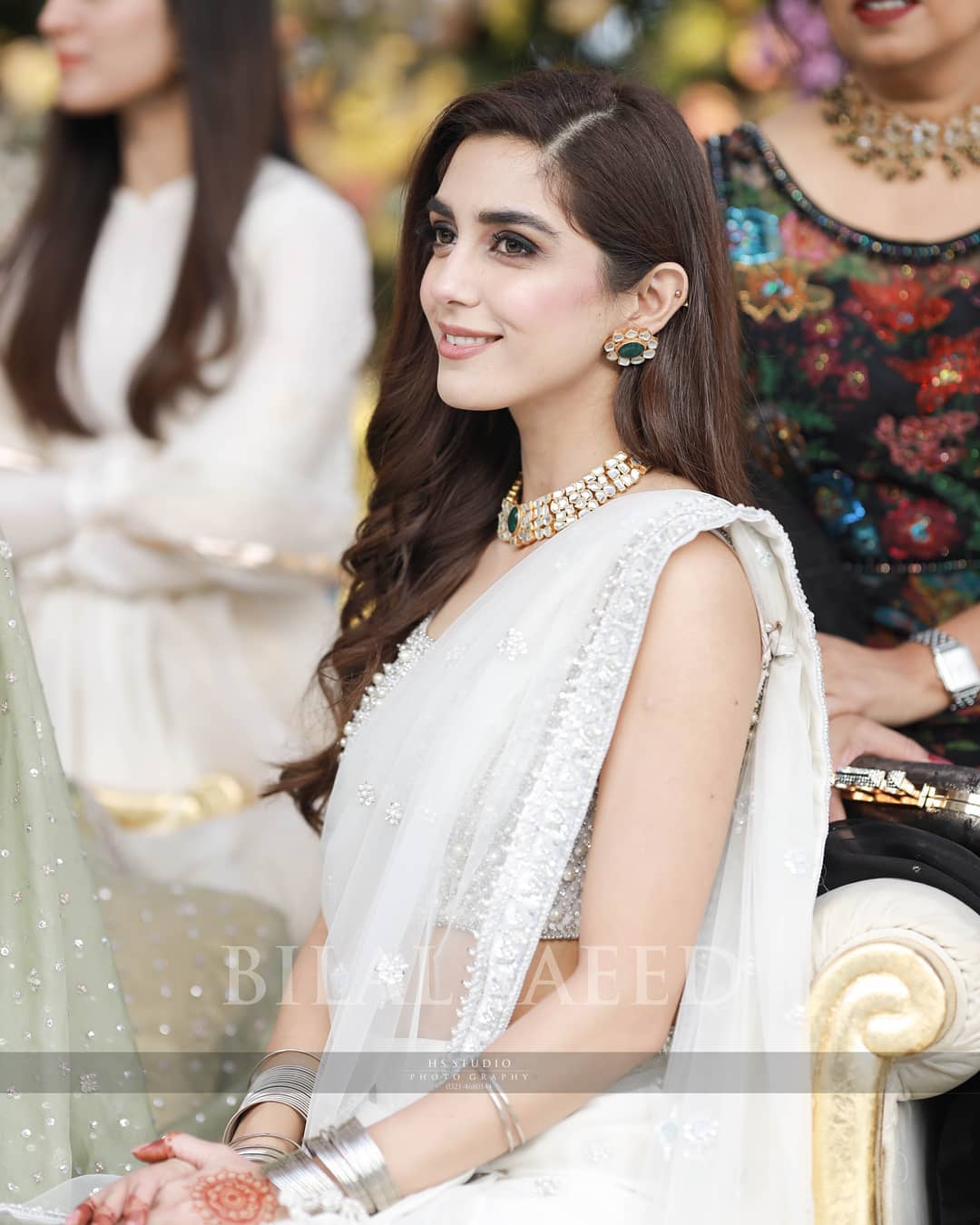 Beautiful Clicks of Maya Ali at her Brother Wedding Reception