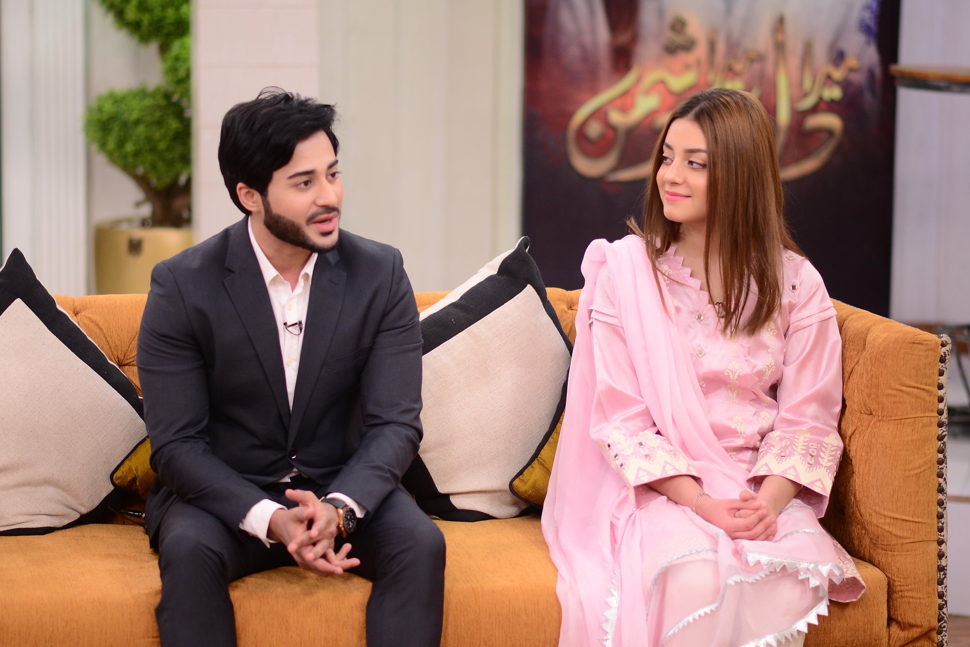 Drama Serial Mera Dil Mera Dushman Cast's Special Show Pictures